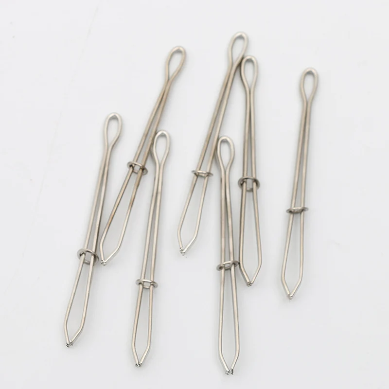 Elastic Cord Rope Threader Clip Sewing Tool Set of 10pcs 