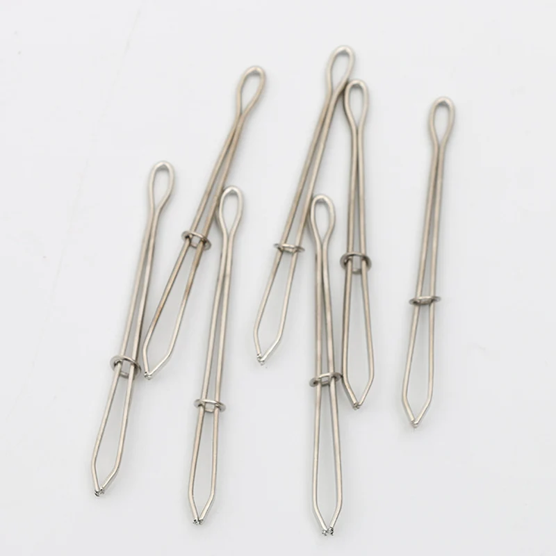

2 Pcs Rope Threader Clip Home DIY Tool Self Locking Tweezer Sewing Accessories Arts Crafts Sewing Elastic Cord