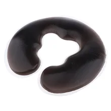 U-образная Удобная силиконовая лицевая подушка для массажа, спа-салон, настольная кровать