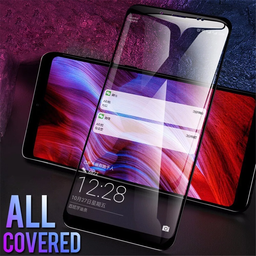Полное покрытие из закаленного стекла для Xiaomi Redmi 6 7 5 Plus Note Pro Mi 9 SE 8 Lite чехол с