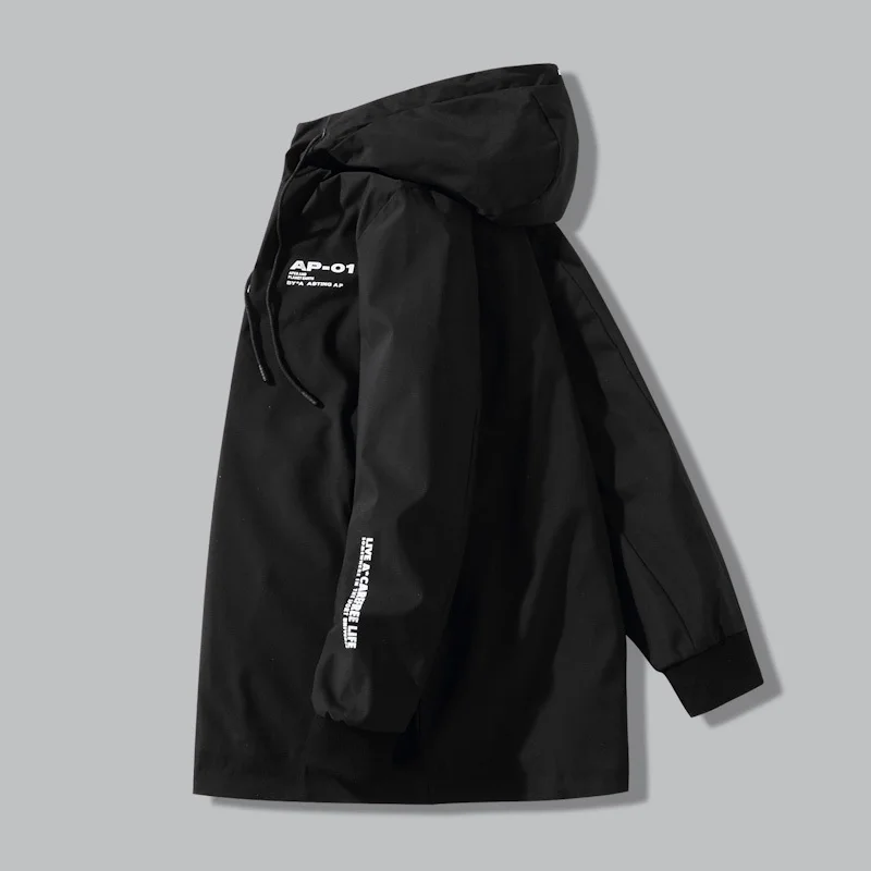 La Abrigo Nueva 4xl A Prueba Primavera Ocio 2018 Impermeable Black De Los Hombres Plus 6xl Chaquetas 7xl Sección Nuevo Otoño Chaqueta 5xl L Tamaño 8xl Viento wS11qA