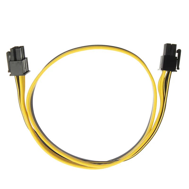 50 cm PC موائم مصدر تيار محول كابل PCI-E 6Pin إلى 6Pin الذكور إلى كابل موصل ذكر بطاقة جرافيكس كابل مناجم ل آلة استخراج المعادن 50 cm PC موائم مصدر تيار محول كابل PCI-E 6Pin إلى 6Pin الذكور إلى كابل موصل ذكر بطاقة جرافيكس كابل مناجم ل آلة استخراج المعادن