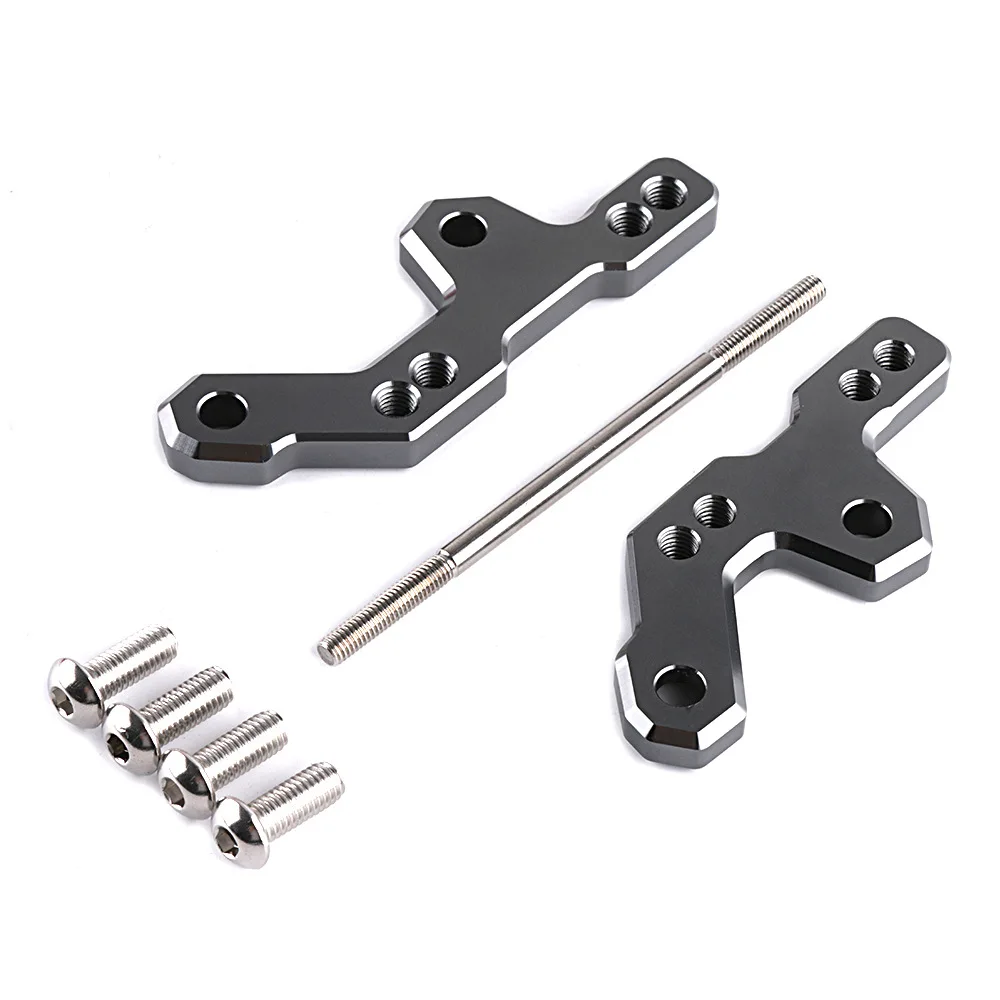 

CNC Aluminum Motorbike Footpeg Foot Pegs Rear Rearset Base For Kawasaki NINJA 250 300 ZX-300R ZX300R Z Z250 Z300 Motor Parts