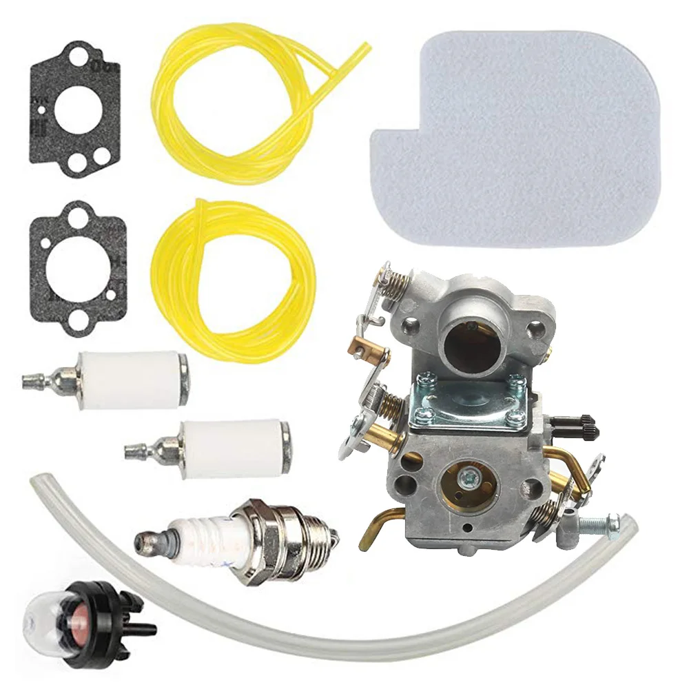 

1x Air Filter Fuel Pipe Carburetor Kit For Zama C1M-W26C+530057925 Gas Chainsaw