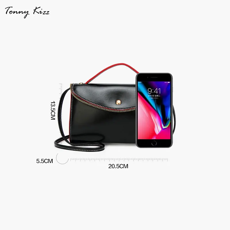 Тонни Kizz crossbody сумки для женщин черный сумка мягкая искусственная кожа дамы