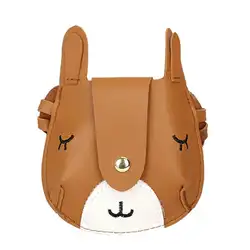 Милые детские подарочные сумки на плечо для девочек, модные женские сумочки из искусственной кожи и сумочки в форме кролика, повседневные