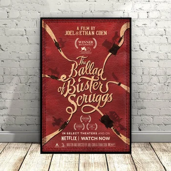 

The Ballad of Buster Scruggs Art Silk Movie Poster Wall Pictures for Living Room No Frame