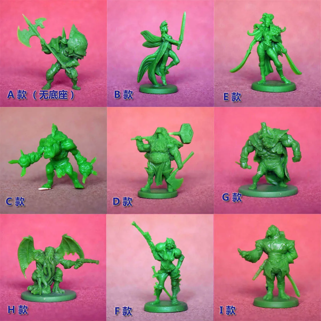 

Die casting resin Rum & Bones Rum And Bone Coolminiornot Demons Ocean Legend Cmon Board Role-playing Games Piece Model