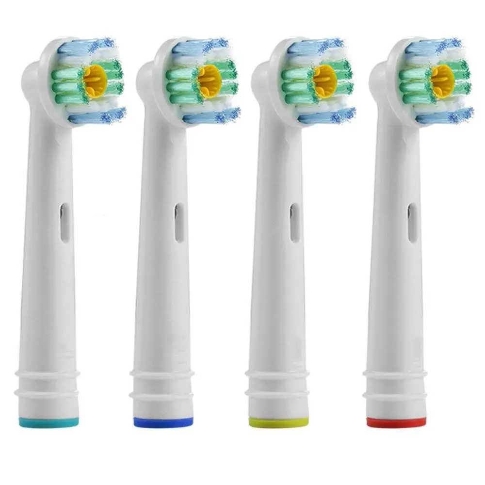 

Universal 4 Pcs Replacement Electric Toothbrush Heads For Oral B Braun Vitality EB-18A Soft Tooth Brush Heads