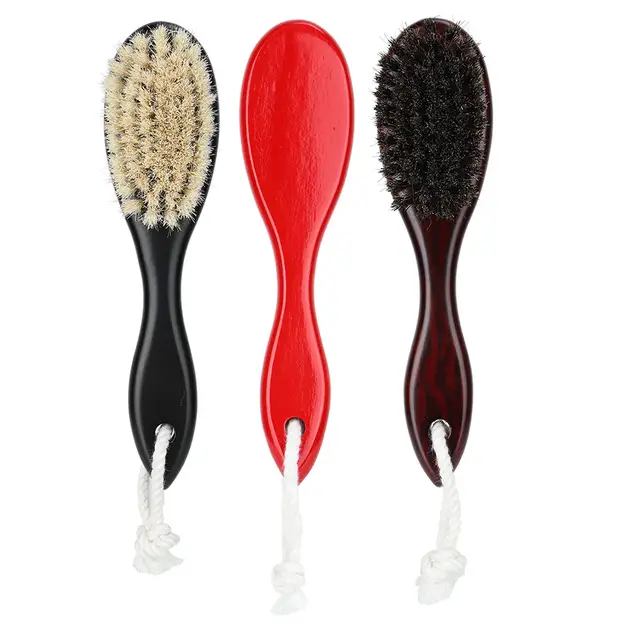 Online Shop 3 Types Men Mustache Wooden Beard Brush Care Beard