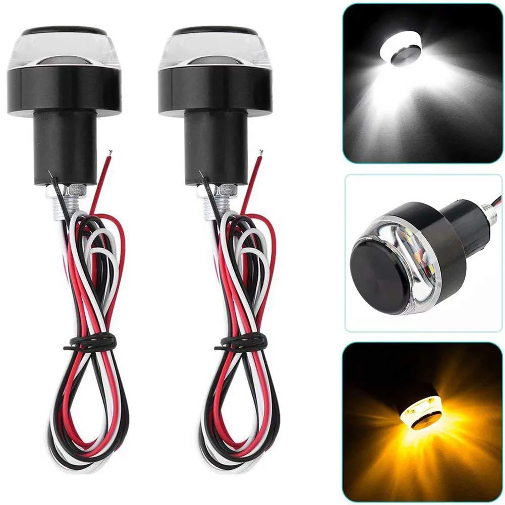

Super Bright Replacement LED Turn Signal Light Indicator Blinker Light Motorcycle Turn Signal Handlebar Light