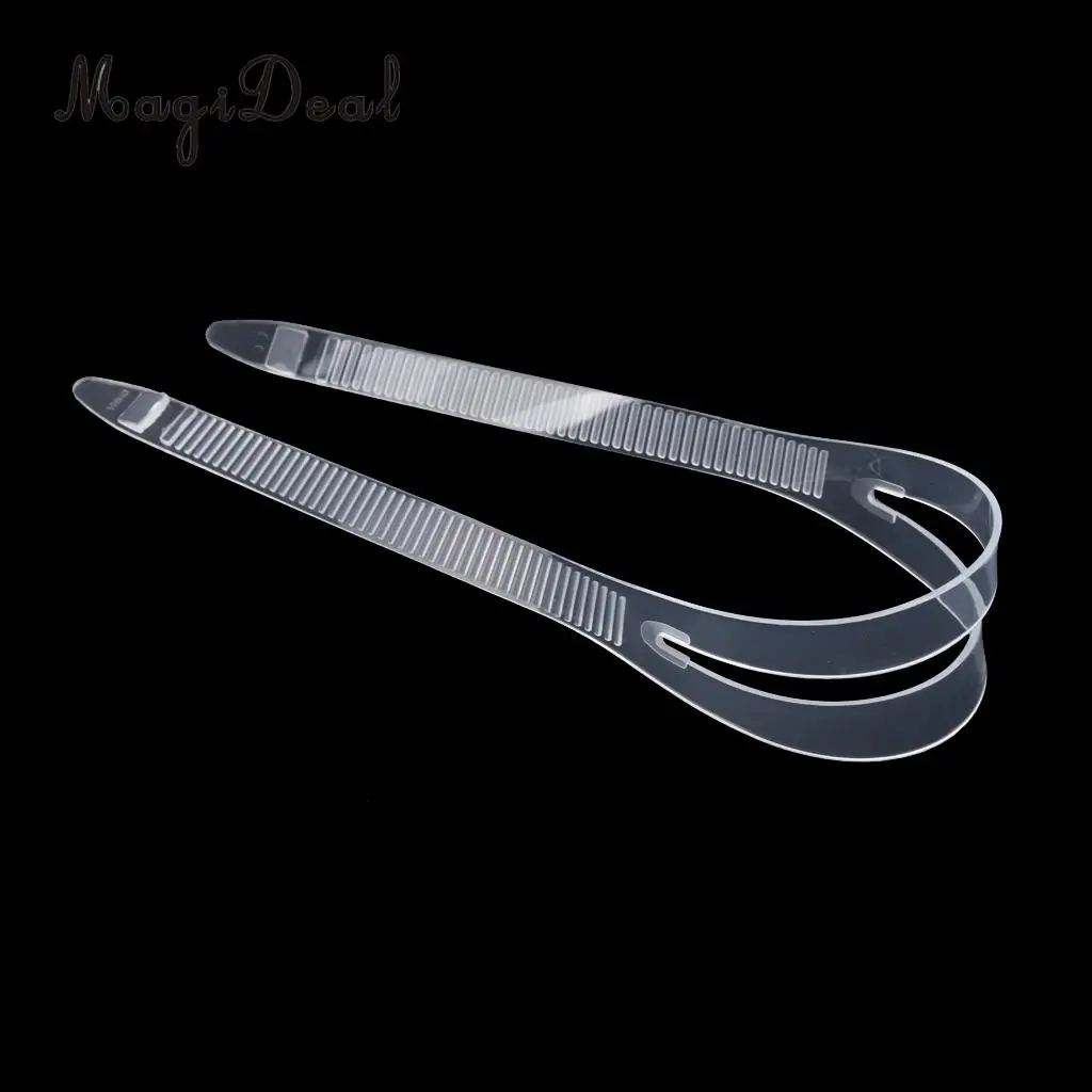 Diving Mask Strap Cover MagiDeal Silicone Scuba Dive Diving Snorkeling Mask Strap Cover Replacement S Clear Swimming Freediving Protection