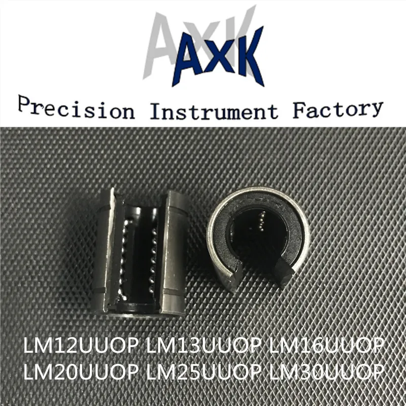 

2019 Open Type Linear Bearings 4pcs/lot Lm12uuop Lm13uuop Lm16uuop Lm20uuop Lm25uuop Lm30uuop Shaft Sliding Ball Bushings (mm)