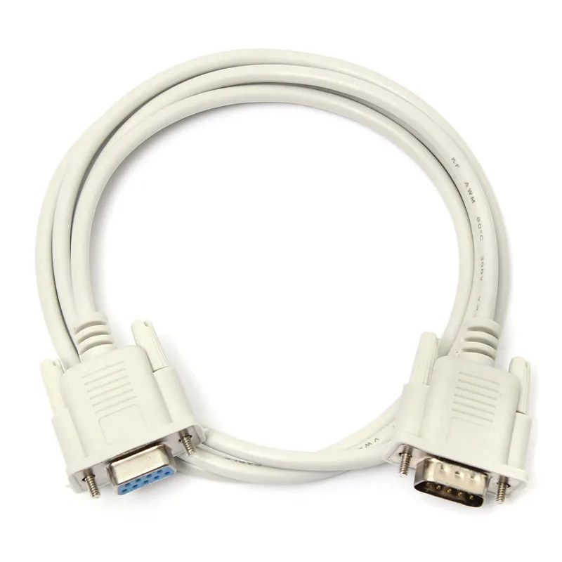 

New 1.5M Serial RS232 9-Pin Male To Female DB9 9-Pin PC Converter Extension Cable Computer Cables Connectors