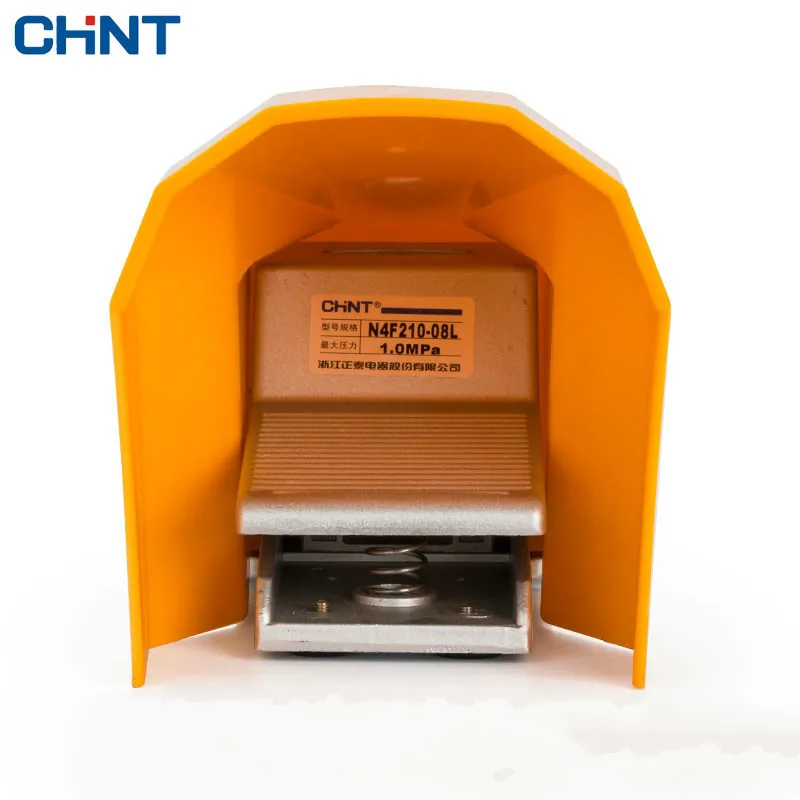 

CHINT Pneumatic Valves Foot Switch Two Position Five 4F210-08 Foot Valve Switch 2 Zoning Shell