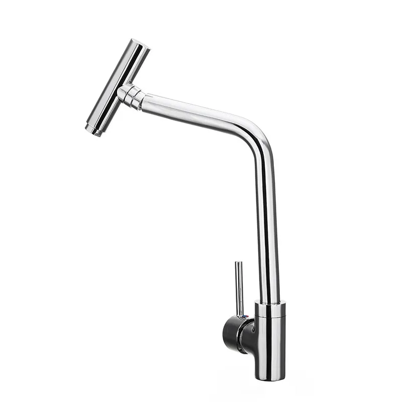 

Kitchen Bathroom Tap Faucet Mixer 360 Degree Rotating Head Refined Copper Bathroom Kitchen Material Basin Faucet