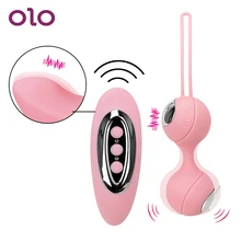 OLO G-Spot Massager Vibrator Ben Wa Ball Kegel Exerciser Clitoris Stimulator Kegel Ball Vagina Tightening Sex toys for Woman