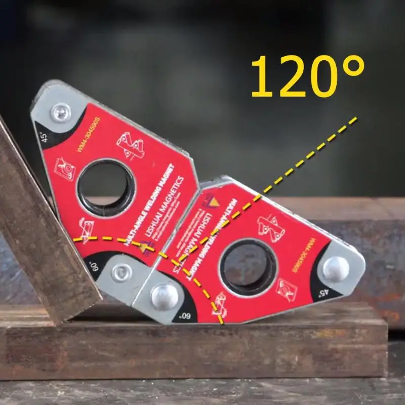 

2pcs Soldering Locator Strong Magnet Welding Magnetic Holder Welder Fixture Magnet Clip Power Tool Accessories