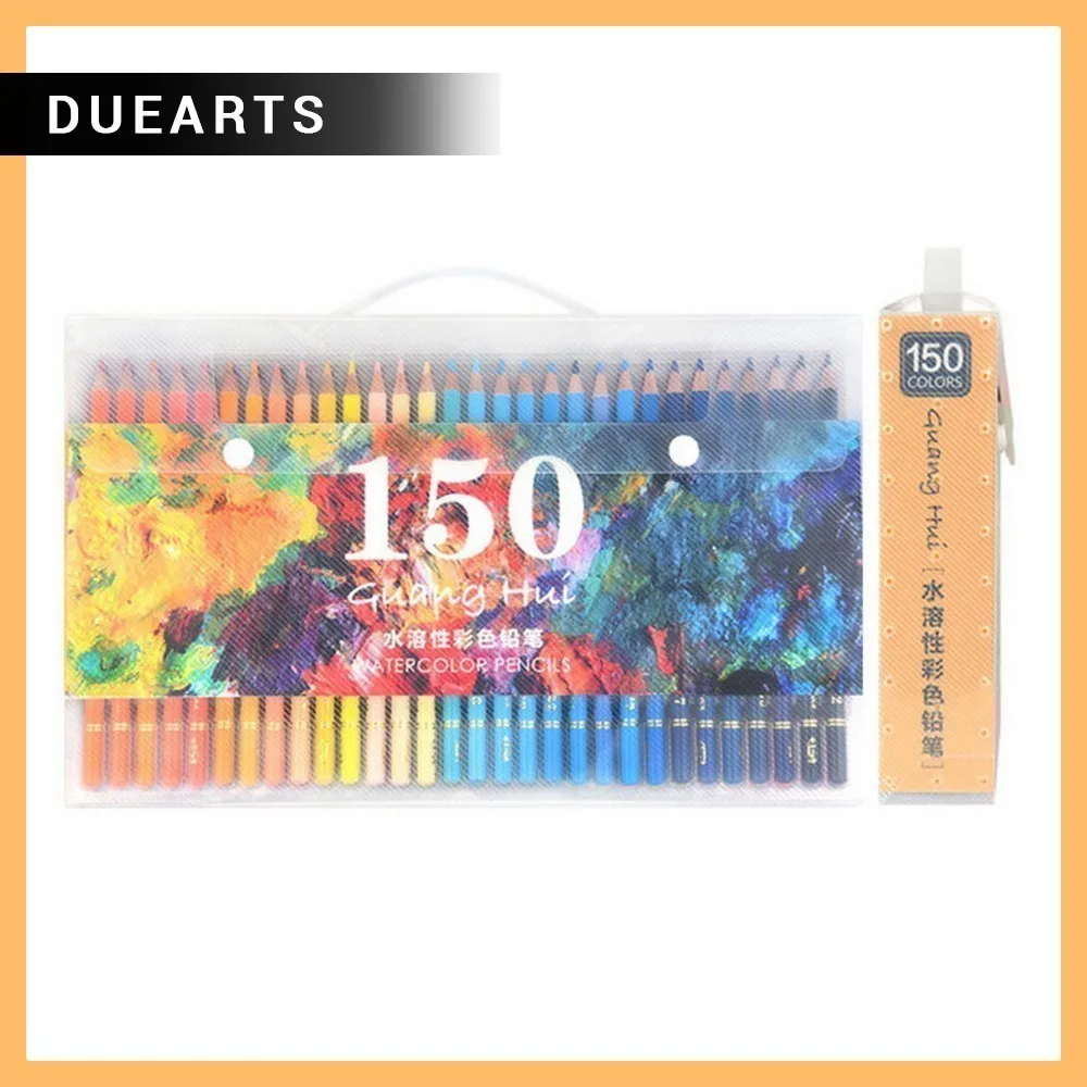 

GOOD Durable 150 water-soluble color pencil school supplies practical environmental protection HOT Time limited