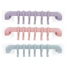 Strong Vacuum Wall Hanger 6 Hooks w/ Suction Cup Wall Hooks Kitchen Bathroom Towel Storage rack hanger Bathroom Accessories vehhe bathroom shelf wall mounted hooks towel rack clothes hat holder kitchen storage adjustable suction cap hanger tools