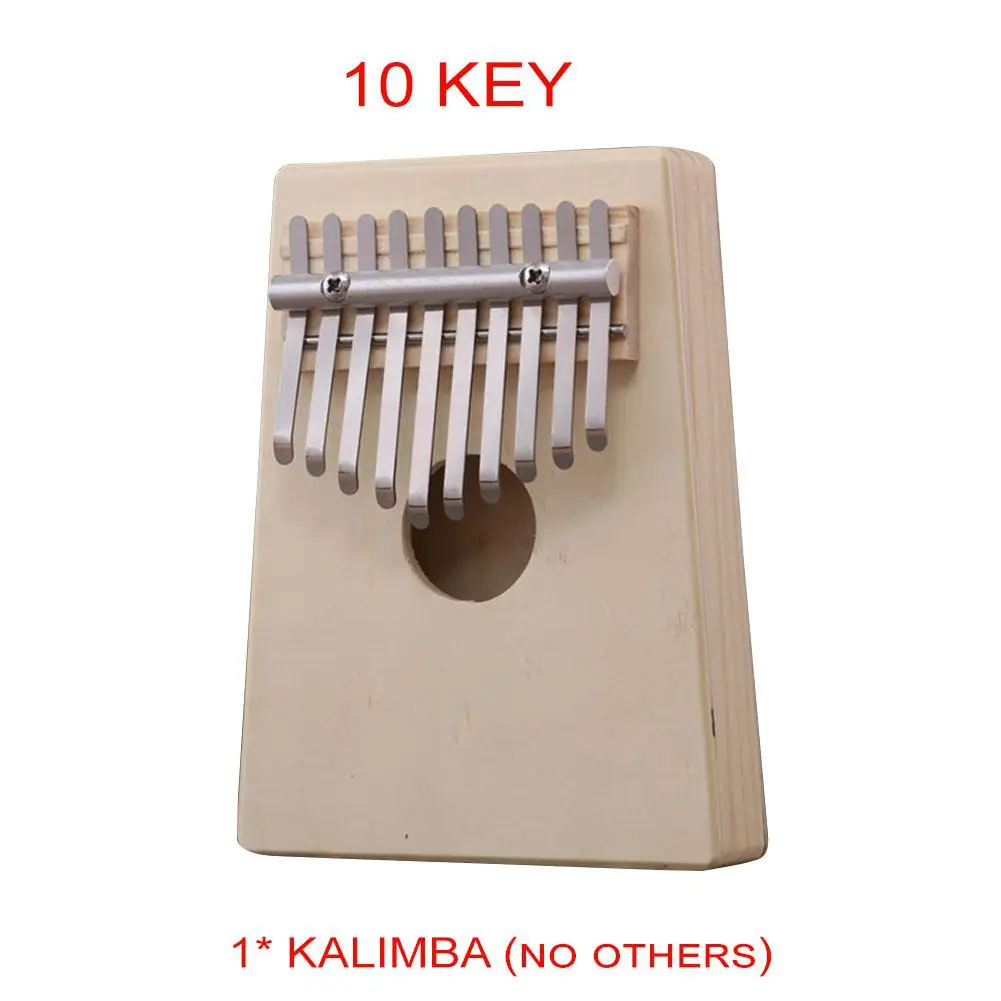 Muspor 10 key Kalimba Thumb Piano дети взрослые музыка перкуссия клавиатура|Пианино| |
