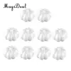 10 Pcs Solide Blanc Halloween Citrouille Polystyrène Polystyrène Mousse Artisanat pour Enfants DIY Modélisation Artisanat Halloween Décor Ornements ► Photo 2/6
