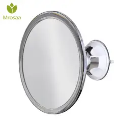Mrosaa зеркало для ванной комнаты 360 вращающееся мощное присоске зеркало для ванной Fogless зеркала для душа макияж зеркало с бритвенным