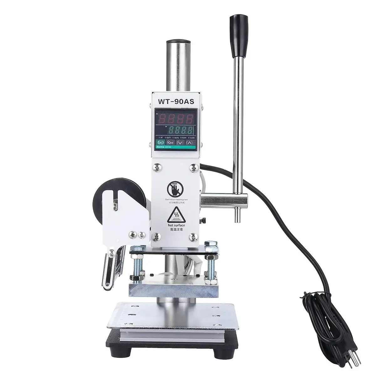 

Electric Manual Digital Hot Foil Stamping Machine 110V 300W Gold Wood Leather Embossing Bronzing Printg Embosser Tools
