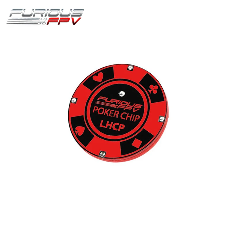 Furious FPV Poker Chip 5.8GHz LHCP Antenna
