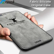 

Fabric Ultra-thin Canvas Silicon Phone Case For iphone 7 8 plus Cloth Texture Soft Protective Cover for iphone X XS Max XR Coque
