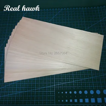 

10pcs 200x100x1mm EXCELLENT QUALITY Model Balsa wood sheets for RC airplane boat Military Models model DIY