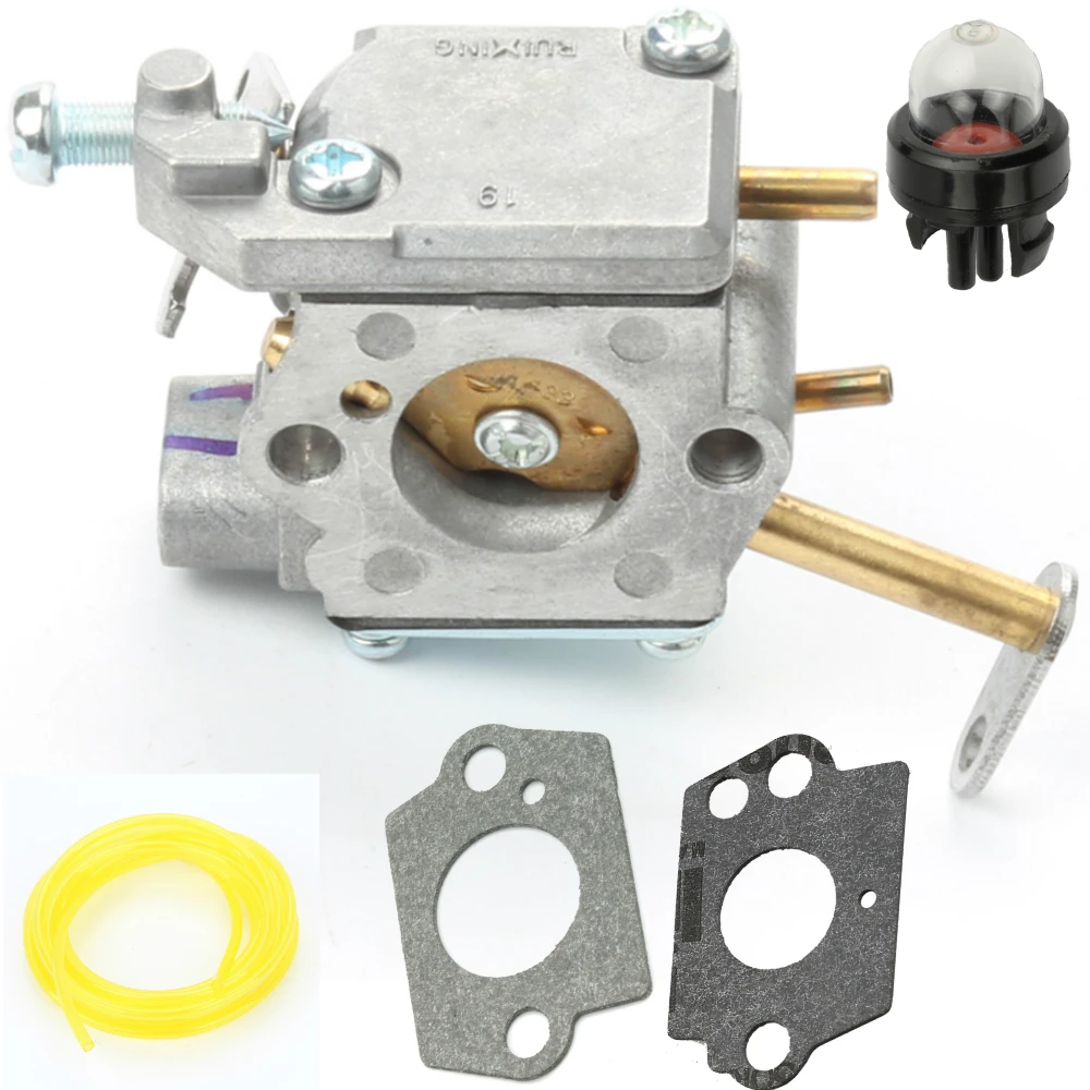 Homelite 33cc бензопила линии Карбюратор Carb с прокладками для 300981002 UT 10532 10926 Ryobi RY74003D