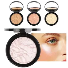 4 типа 10 г один цвет лица хайлайтер прессованный порошок осветление Изменить макияж для осветления лица