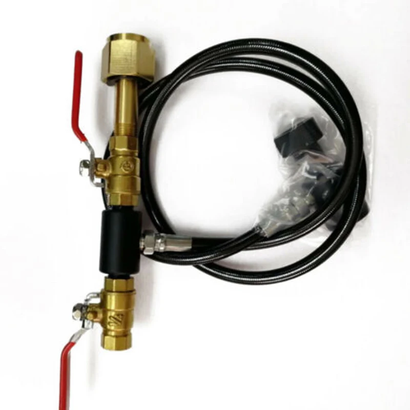 

New Soda Stream SodaStream/Soda Club to External Co2 Tank Adapter and Hose Kit W21.8-14 Quick Disconnect Connector