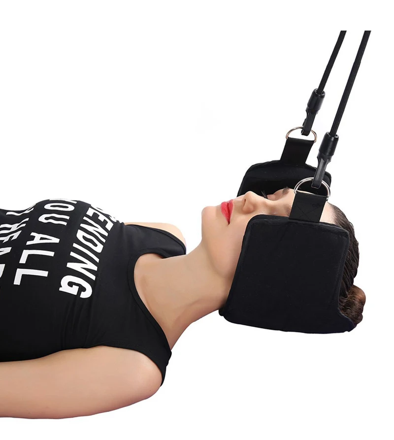 Drop-Shipping Portable Neck Pain Relief Relaxing Hammock Neck Stretch Soothing Head Stretcher Neck Pillow Massager For Office