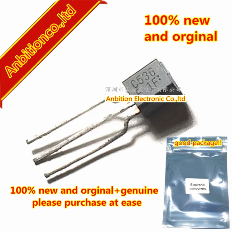 

10pcs 100% new original 2SC536 C536 TO-92 MOS NPN TRANSISTOR (NPN) in stock
