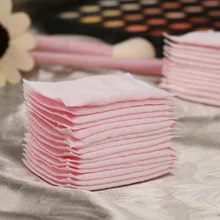 YiHuB 128 шт одноразовые хлопковые подушечки для лица Мягкий очищающий косметический спонж для макияжа вставленные вручную салфетки Бережный уход за кожей