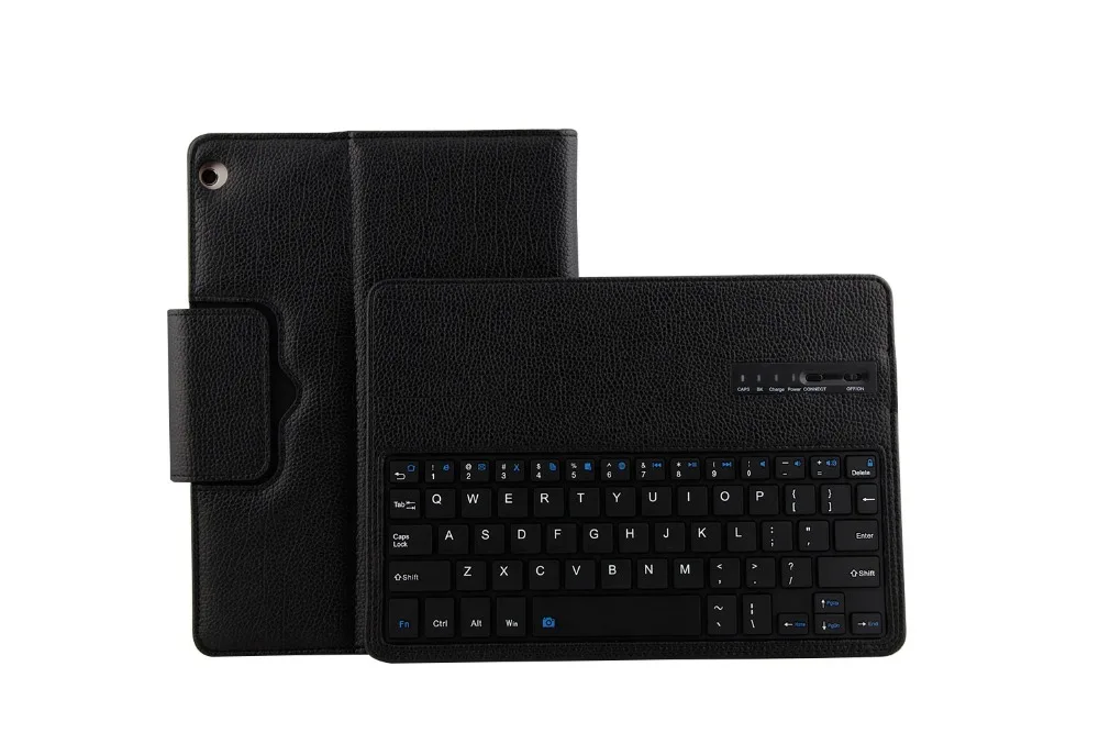

Built-in Tablet Stand For Huawei MediaPad M2 Lite 10.1 FDR-A03L Smart Leather Case w/Removable Wireless Keyboard Cover +gifts