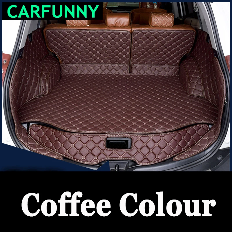 

CARFUNNY custom fit car trunk mats for LEXUS ES300h ES200 ES240 ES250 ES260 ES350 Carpet car styling auto accessories