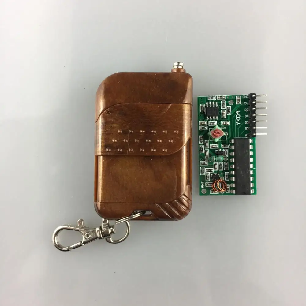 

1set IC 2262/2272 4 Channel 315Mhz Key Wireless Remote Control Kits Receiver module For arduino Thinary Electronic