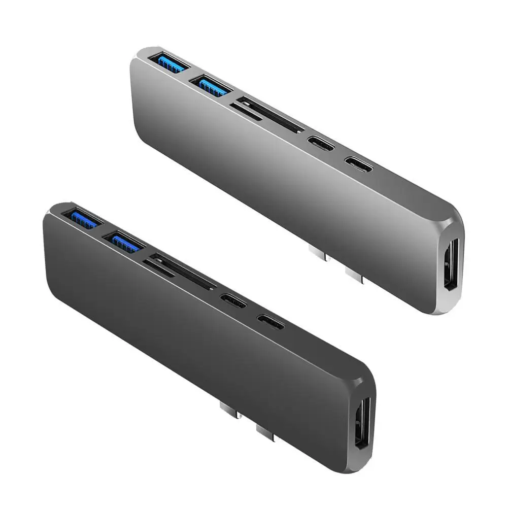 4 K hub адаптер 7 1 многопортовый Тип usb-C USB3.0 HDMI Adaprter HD | Компьютеры и офис