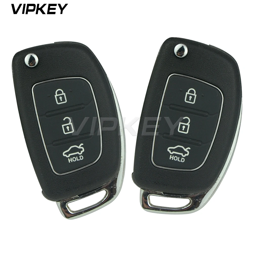 

Remotekey 2pcs 3 Button TOY49 blade for Hyundai I20 I30 Elantra Genesis 2012 2013 2014 Flip Smart Remote Car Key Shell