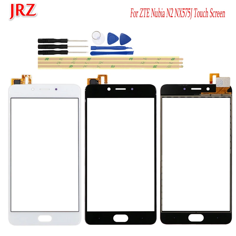 Сенсорный экран JRZ 5 дюйма для ZTE Nubia N2 NX575J высококачественный дигитайзер