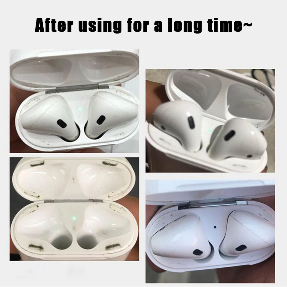 Dust Stickers Guard Protective Apple AirPods Sticker For Apple Case Accessories Protecting AirPods From Iron Metal Shavings
