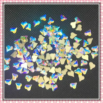

Heart Nail Art Rhinestone 3d Kawaii Decorations Magic Color Crystal Jewelry Charms Dekors Glitter Nailart Supply Diamond Stone