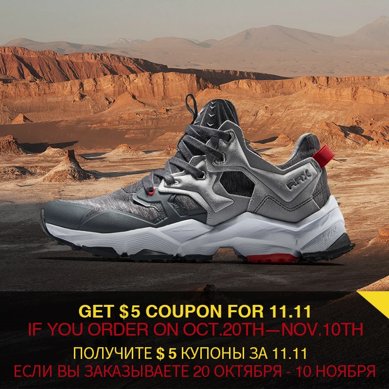 

RAX Men's Breathable Future Style Lightweight Hiking Shoes Men Antiskid Cushioning Outdoor Climbing Trekking Shoes For Men 423