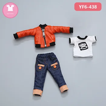BJD Clothes Crobi Lance body 1/6 bid/sd Sexy jacket Short sleeve beautiful doll clothes Repair the body OUENEIFS