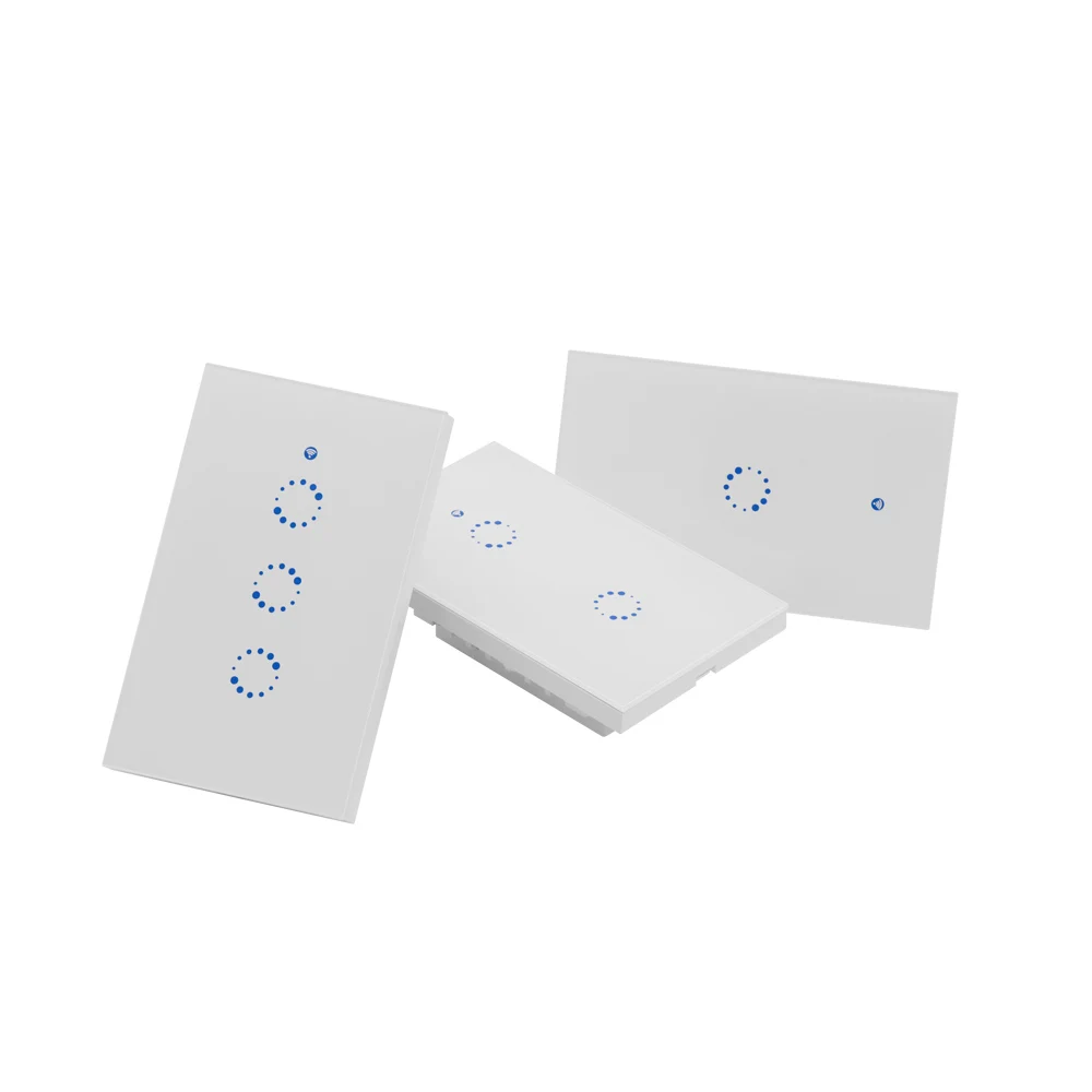 

SONOFF T1 US Smart WiFi RF 433/ APP / Control Wall Light Switch 1 /2 /3 Gang US Standard Tactile Interrupteur Smart Home