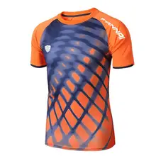 Футболка Для мужчин спортивные майки топики футболки Для мужчин футболка модные короткий рукав тренажерный зал тренировки Фитнес Спортивная