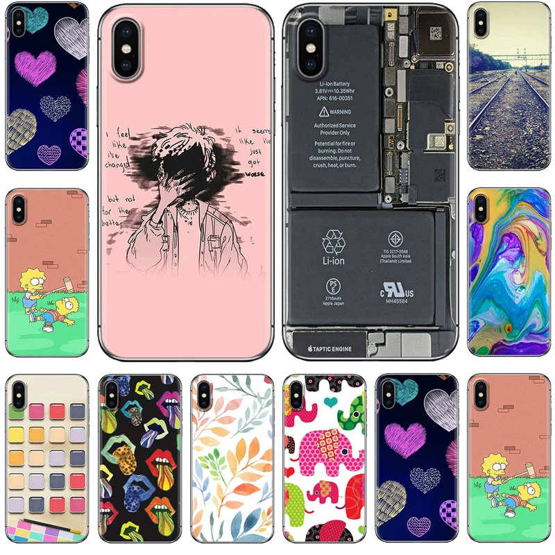 

TPU Phone case For Alcatel Pixi 4 Plus Power 1C 1X 3 7 3C 3V 3X 5 U5 Plus Cartoon Painted TPU Silicone Soft Case